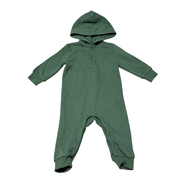 Tucker + Tate | Green Hooded Playsuit | 9M