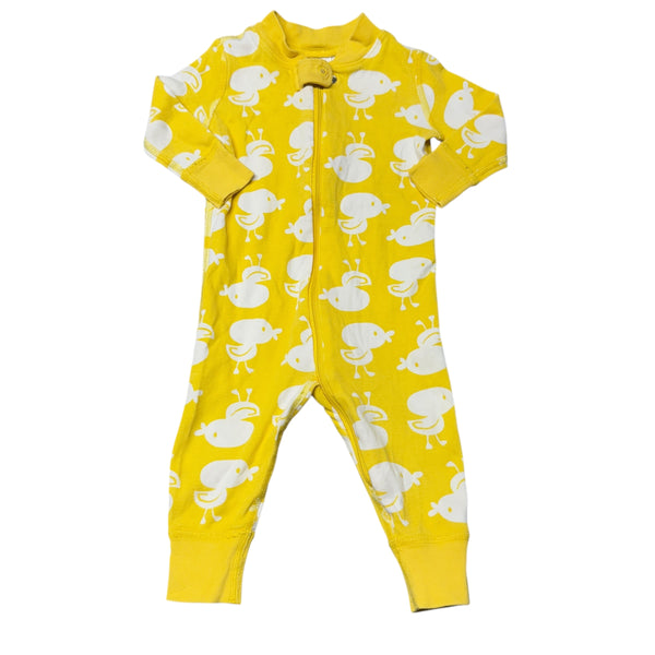 Hanna Andersson | Yellow Duck Playsuit | 3-6m