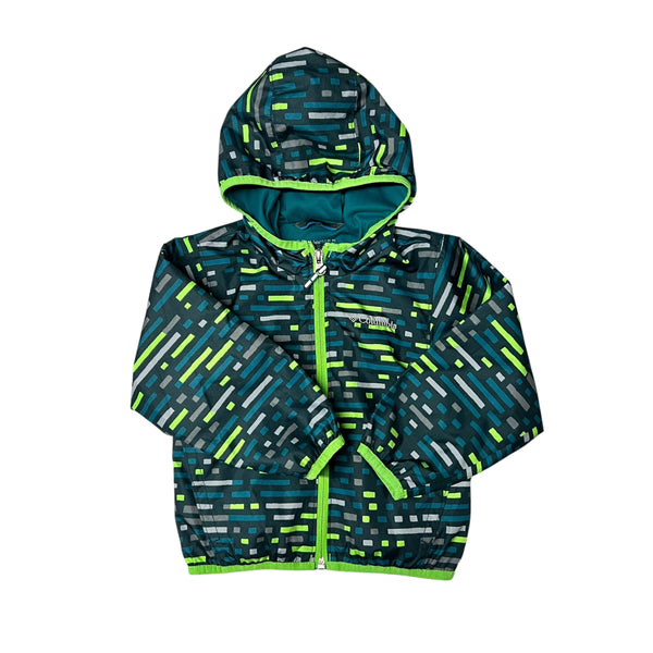 Columbia | Green Stripe Coat | 3t