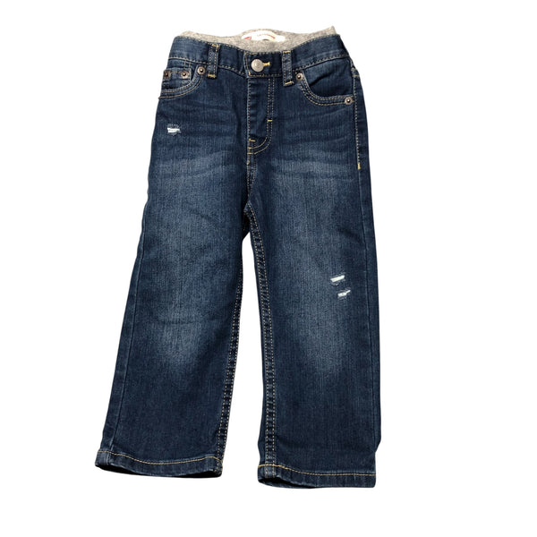 Levis | Pull-on Distressed Jeans | 24m
