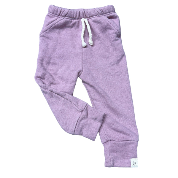 Lulu + Roo | Mauve Joggers | 3-6m