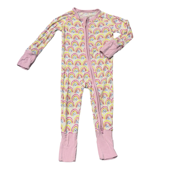Little Sleepies | Rainbow Pajamas | 0-3m