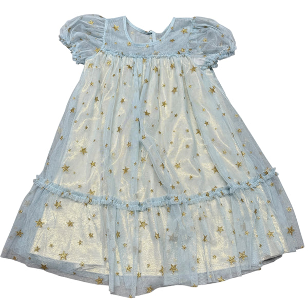 Zunie | Silver Star Print Dress | 6