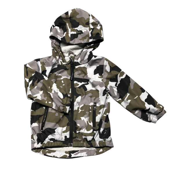 Little Bipsy | Camo Zip-up Coat | 12-18m