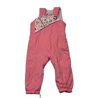 Columbia | Pink Floral Snow Bib | 24m
