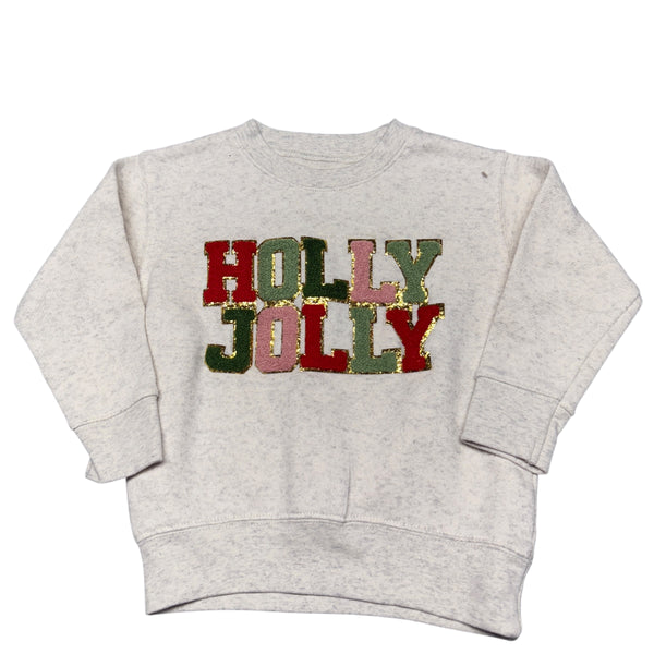 Wink | Holly Jolly Crewneck | 3T