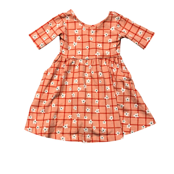 Hanna Andersson | Floral Skater Dress | 2T