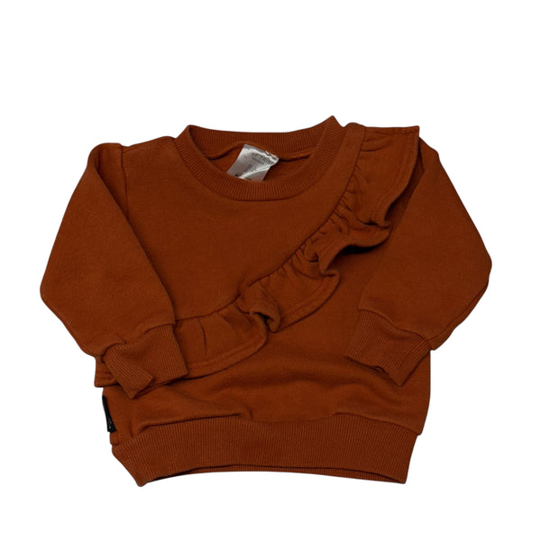 Tiny Tribe | Pumpkin Sweatshirt | 6-9m