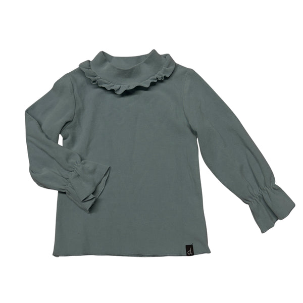 Deux Pas Deux | Teal Longsleeve shirt | 2T