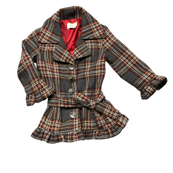Persnickety | Plaid Trench Coat | 2