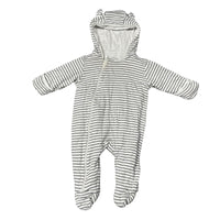 Mori | Bamboo Striped Bunting Suit | 3-6m