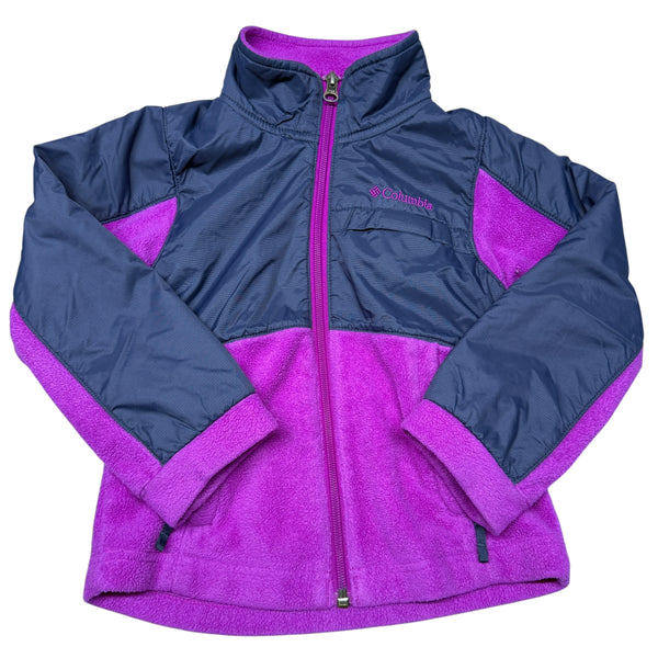 Columbia | Magenta Fleece Zip-up | 4/5