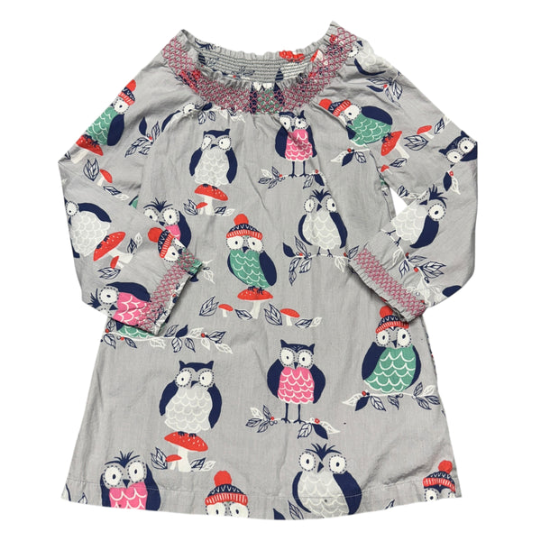 Boden | Owl Dress | 4-5