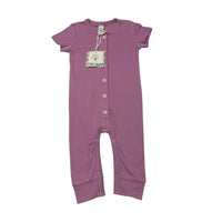 Kate Quinn | Purple Shortsleeve Playsuit | 12-18m