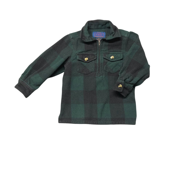 Lil' Hickory | Green Plaid Button-up | 18m
