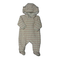Nordstrom | White & Pink Striped Bunting | 3m