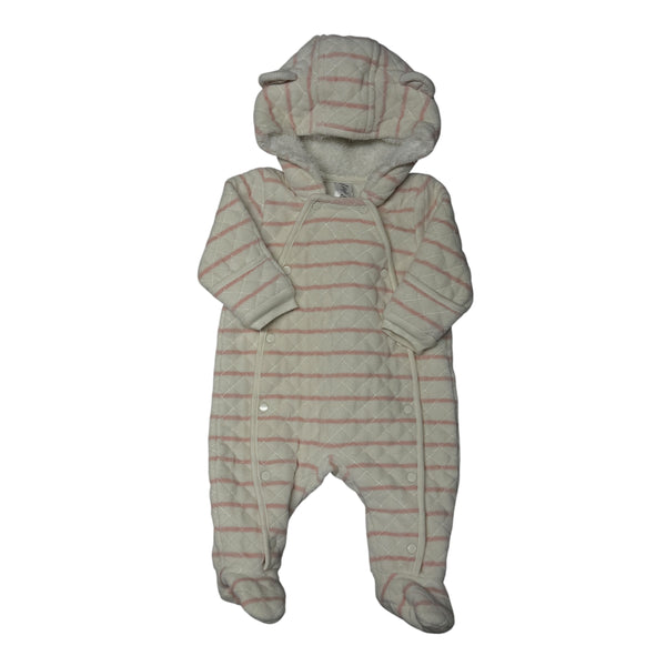 Nordstrom | White & Pink Striped Bunting | 3m
