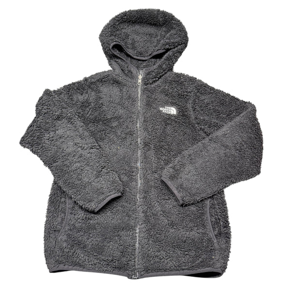 North Face | Black Fleece Hooded Zip-up | 14/16