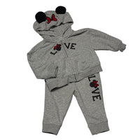 Gap Disney | Grey Minnie Mouse Sweatsuit | 12-18m
