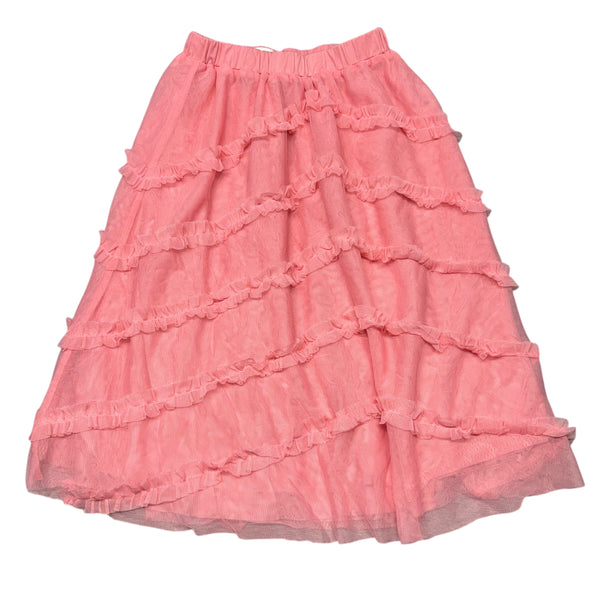 Boden | Pink Tiered Tulle Dress | 8-9