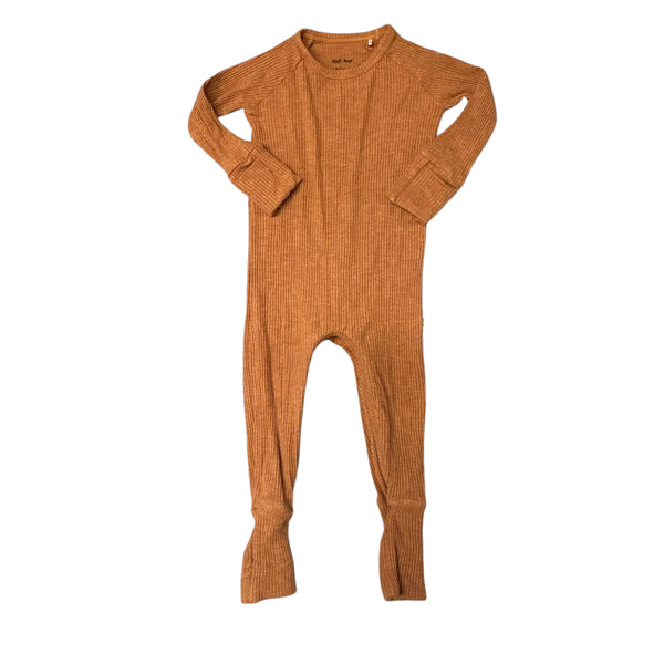 Little Sleepies | Bamboo Ribbed Playsuit | 3-6m