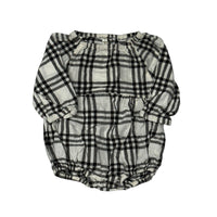 Rylee + Cru | Plaid Bubble Onesie | 3-6m