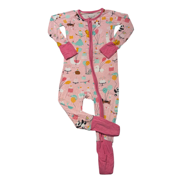 Little Sleepies | Dog Birthday Pajamas | 12-18m