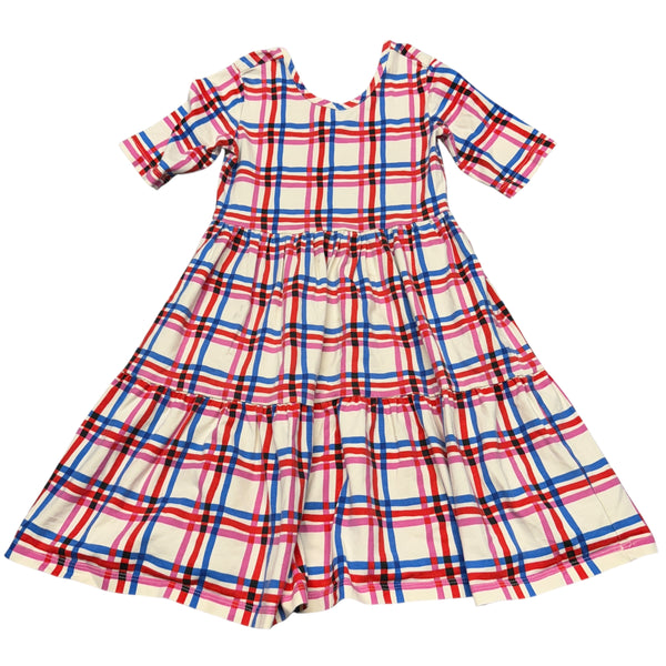 Hanna Andersson | Multicolor Plaid Dress | 6-7
