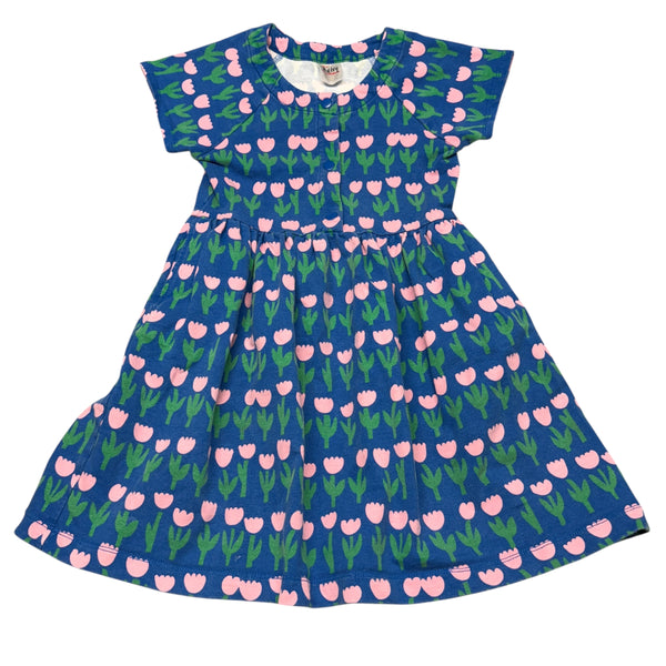Hanna Andersson | Blue Tulip Dress | 6-7