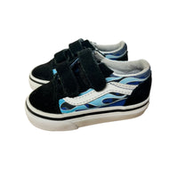 Vans | Blue Flame Sk8 Shoes | 4 Infant