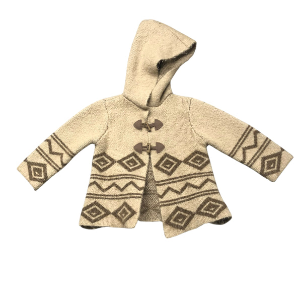 Zara | Knit Hooded Sweater | 12-18m