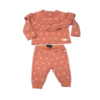 7 For All Mankind | Pink Matching Sweat Set | 0/3m