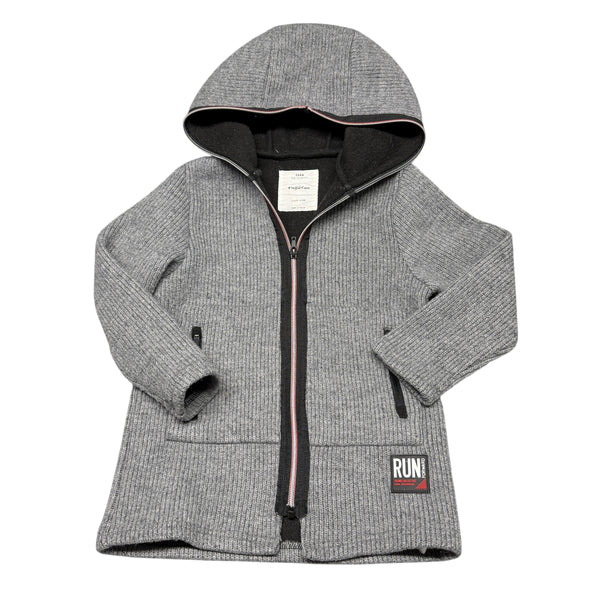 Zara | Grey Knit Hooded Sweater | 6