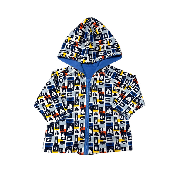 Zutano | Sailboat Reversible Jacket | 6m | NEW