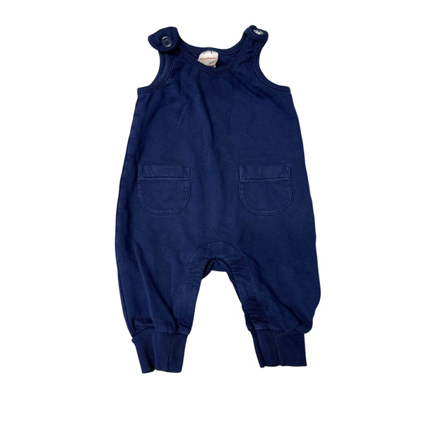Hanna Andersson | Navy Romper | 3-6m