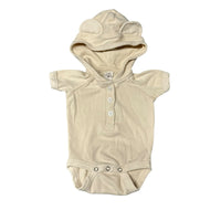 Kate Quinn | Organic Hooded Bear Onesie | 0-3m