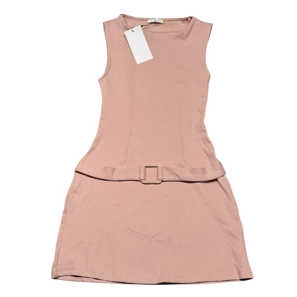 Zara | Pink Belted Mini Dress | 12