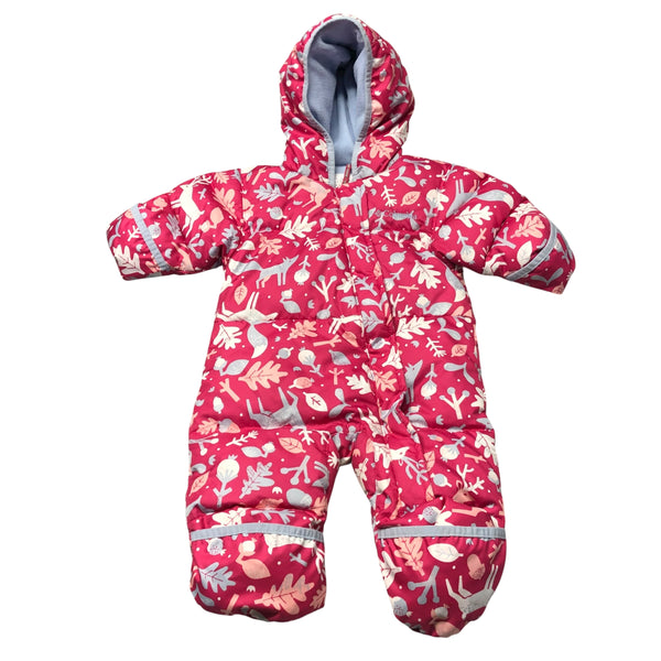 Columbia | Pink Patterned Snow Bunting | 3-6m