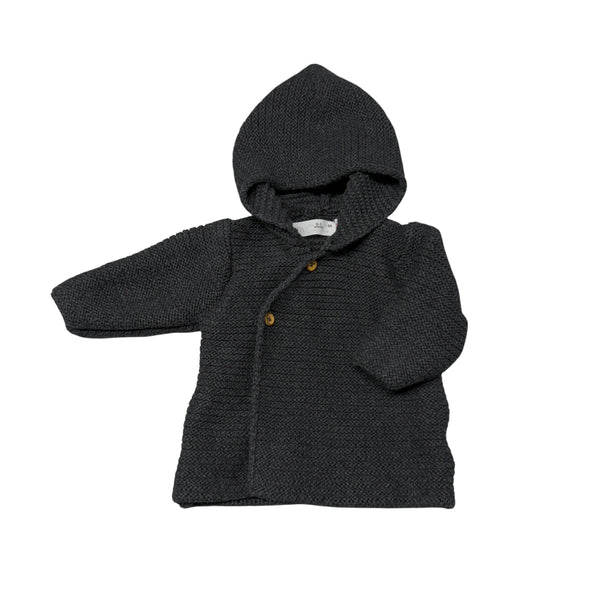 Zara | Asphalt Knit Sweater | 0-1m